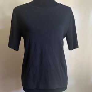 EUC J. Crew Black Perfect Tee